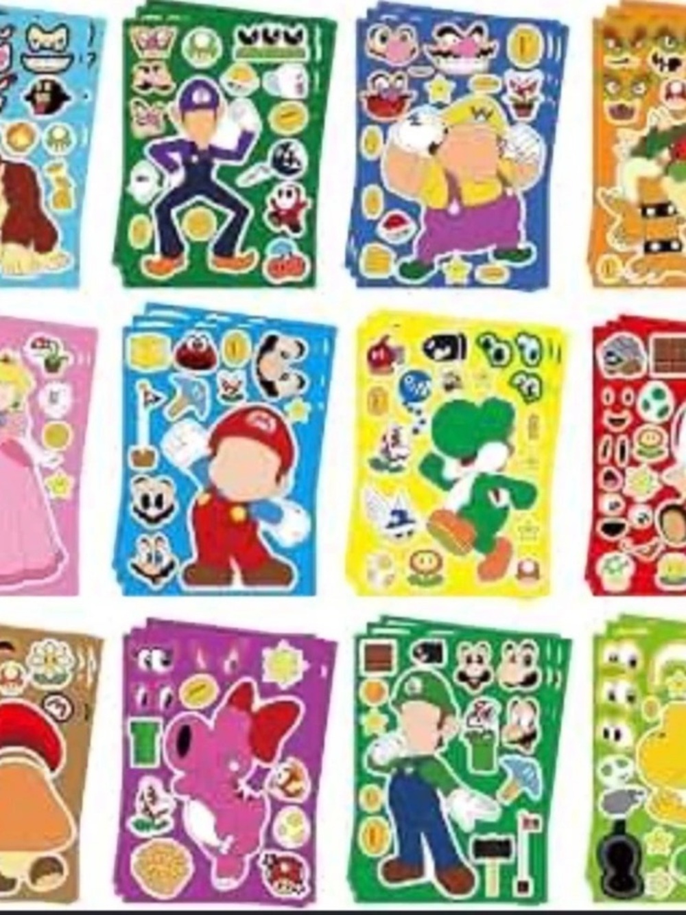Kids Multicolor Learning Toy stickers